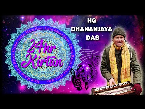 ISKCON Birmingham 24 Hour Kirtan 2019 - HG Dhananjaya Das - 5.5.19