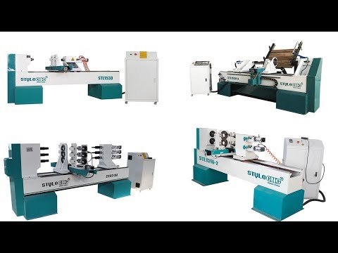 CNC Wood Lathe for Turning, Grooving, Carving in Romania