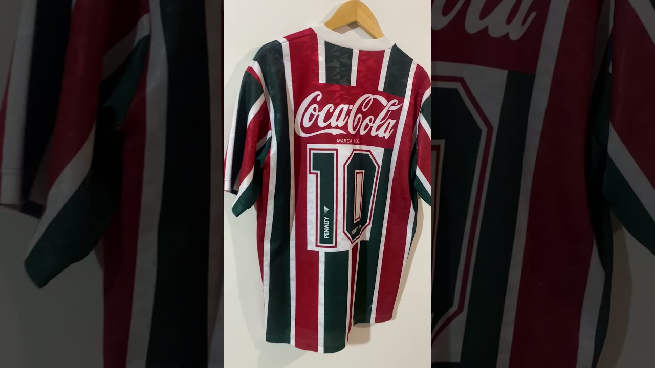 Camisa Fluminense - 1992 - Coca Cola - Penalty - ModaEC