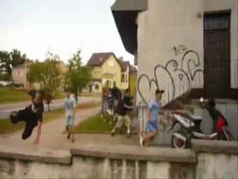 Flying Souls Team przedstawia: Parkour Sejny 2009 ( Czysty Parkour )