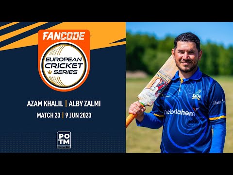 POTM: A.Khalil - SIK vs ALZ | Highlights | FanCode ECS Sweden | 9 June 2023 | ECS23.438