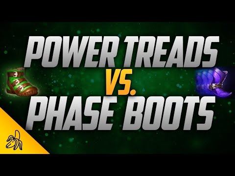UNDERSTAND WHEN TO BUY POWER TREADS VS PHASE BOOTS AS ALCHEMIST -  Item Guide - Dota 2 - Patch 7.28a