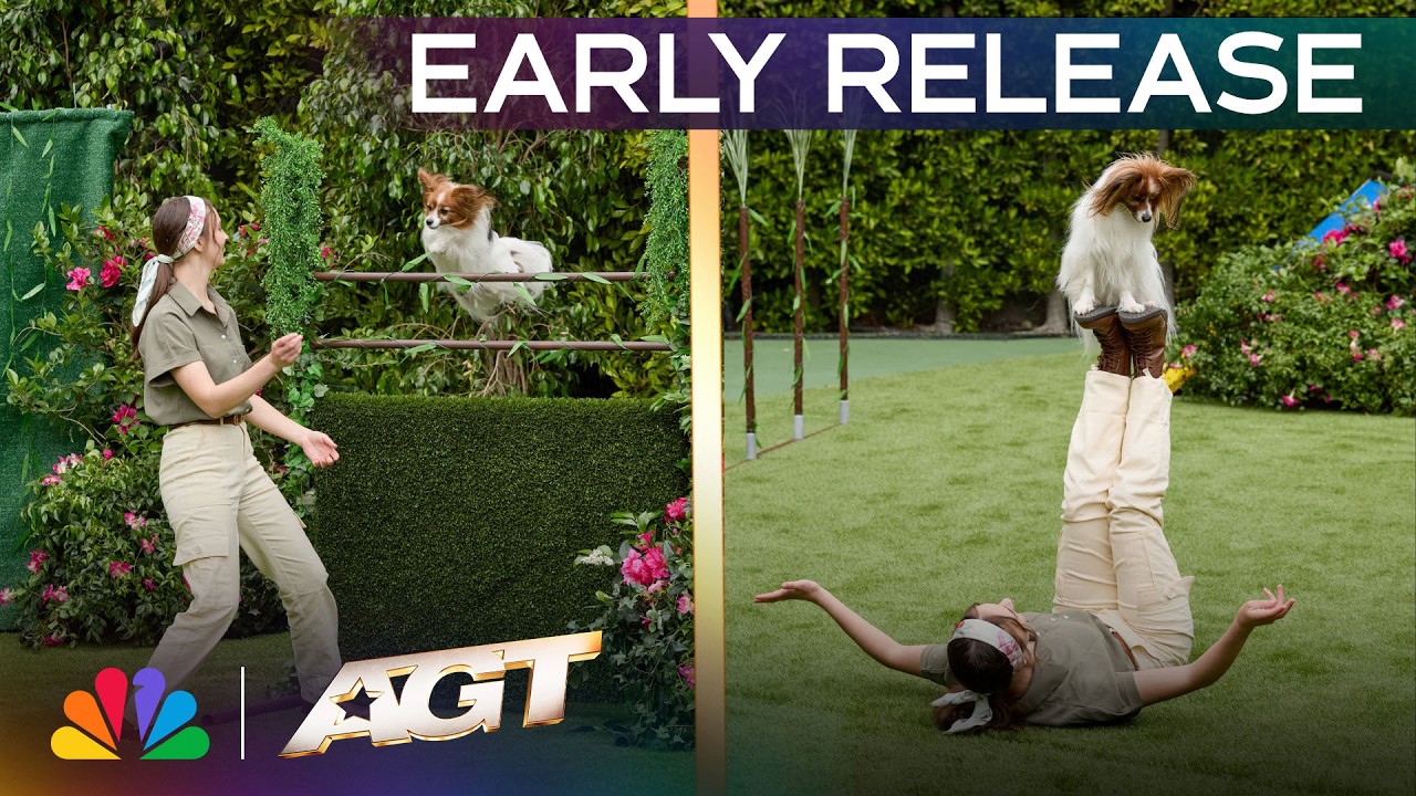 Early Release: Olivia Befus IMPRESSES Lele Pons With Her Dog Act! | Judges' Callbacks | AGT 2026