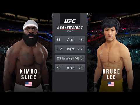 Bruce Lee vs Kimbo Slice UFC 4 Fight (Vale Tudo)