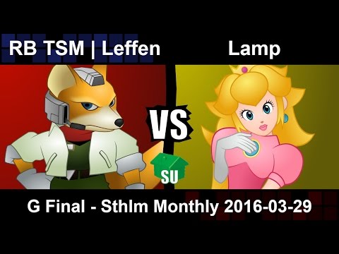 RB TSM Leffen (Fox) vs Lamp (Peach) - Grand Final Sthlm Monthly 2016-03-29