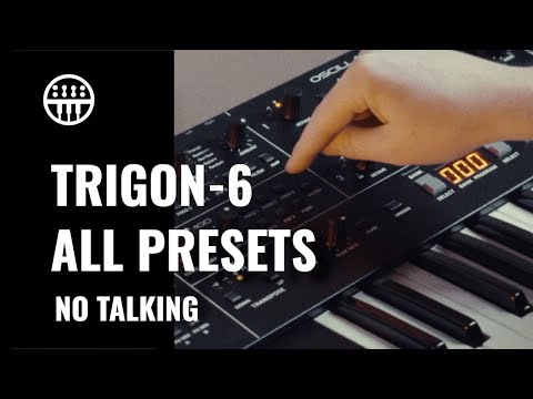 Sequential Trigon-6 All Presets (No Talking) | Thomann