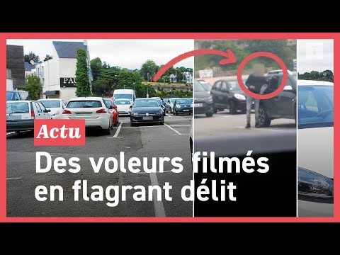 Des voleurs filmés en plein jour à Brest