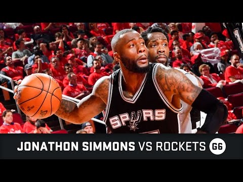 Jonathon Simmons Highlights: 18 PTS, 4 AST, 1 STL vs Rockets Semifinals Game 6 (11.05.2017)