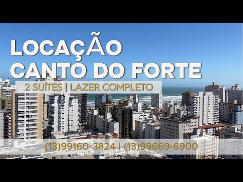 Apartamento Novo e Sofisticado para Locação – Canto do Forte – Praia Grande/SP