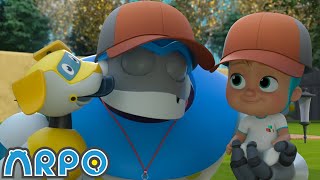 Pet Bot Training! | ARPO The Robot | Funny Kids Cartoons | Kids TV Full Episodes