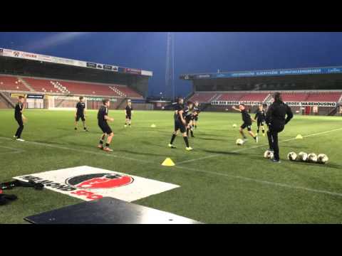 17-12-2015 Rondo'tje tijdens training in Helmond
