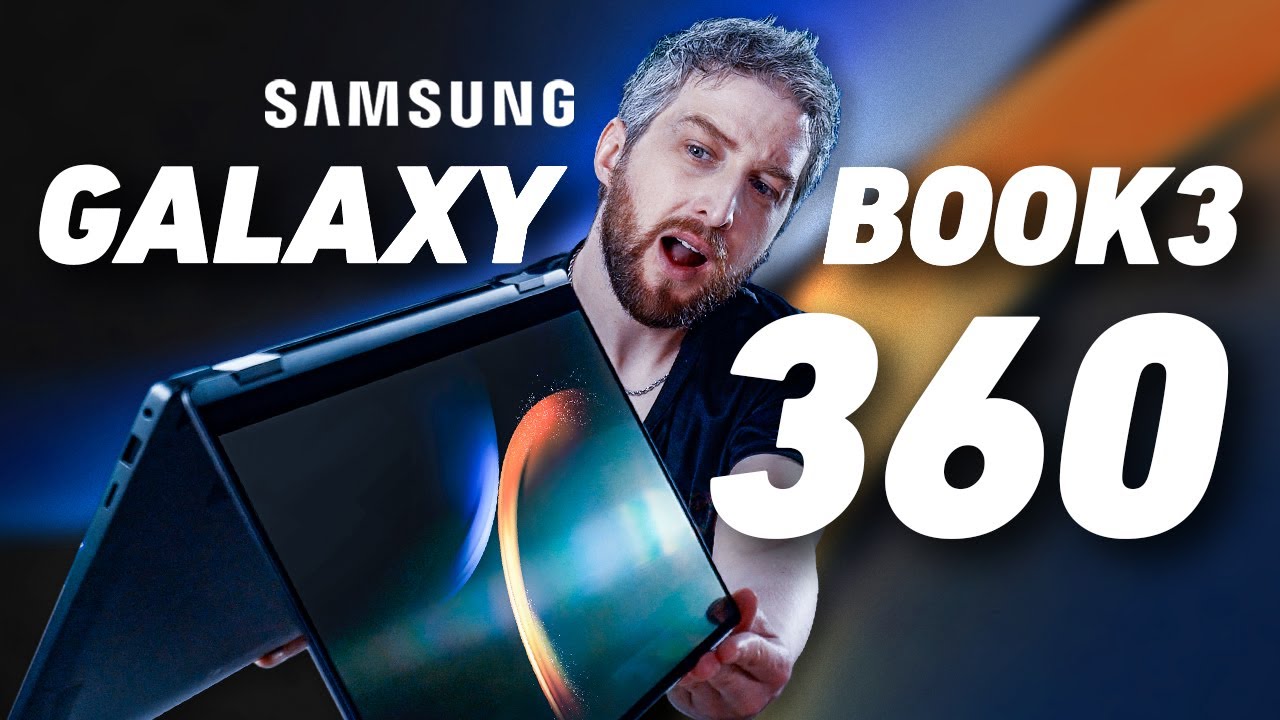 Miniatura da avaliação em vídeo de Notebook Samsung Galaxy Book3 360 Intel Core i5-1335U 8GB 256GB SSD 13.3 Polegadas Full HD AMOLED Windows 11 Home