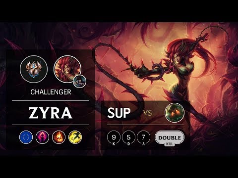 Zyra Support vs Nautilus - EUW Challenger Patch 9.24