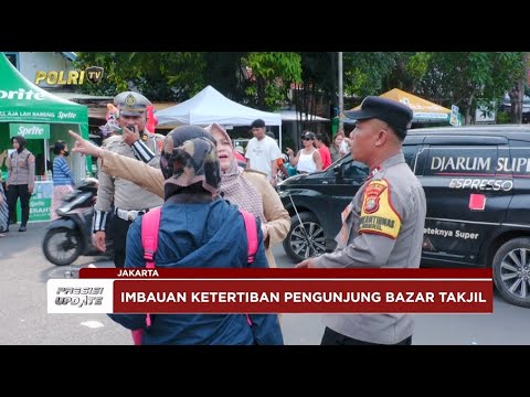 PRESISI UPDATE: PENGAMANAN POLSEK TANAH ABANG DI BAZAR TAKJIL BENHIL 2025 03/03/2025 (21.00)
