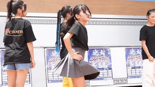【ダンス】炎天下のステージで頑張るダンスチーム　#girlsdance