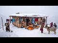 How This Family Survived The Coldest Winter Baking Bread On A Freezing Snowy Morning