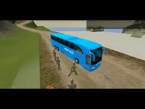 Army Soldier Bus Driving Simulator 3D - Offroad US Transport Duty Driver - Android Gameplay