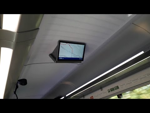 Mitfahrt im ICE 705 von Hamburg nach Berlin