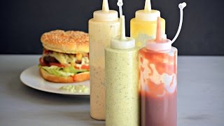 FAST FOOD SAUCES V2 | How To Make Fast Food Sauces | SyS