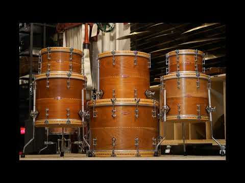 Craviotto 11/13/15/16/17/22" Private Reserve Cherry/Mahogany Drum Set image 17