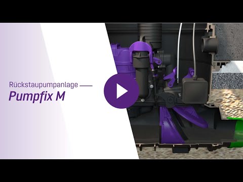 KESSEL Rückstaupumpanlage Pumpfix M | Funktionsvideo