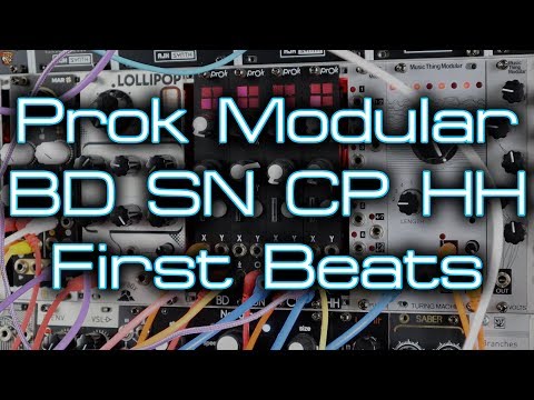 Prok Modular Eurorack Drum Voices *FIRST BEATS*