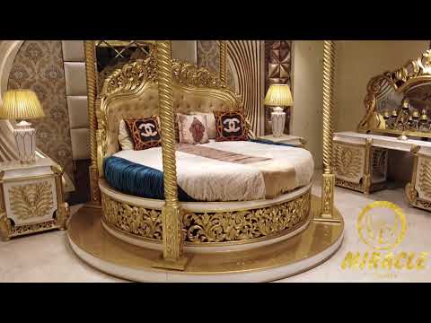 Our Sultan Fateh Bed is the most ultimate selection for brides to be | Miracle Interiors