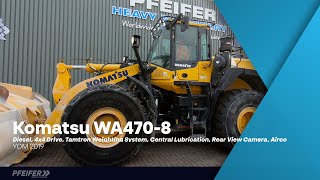 Купить фронтальный погрузчик Komatsu WA470-8 Diesel, 4x4 Drive, Tamtron Weighting Syste - Изображение 4 | Machineryline KG Фронтальный погрузчик Komatsu WA470-8 Diesel, 4x4 Drive, Tamtron Weighting Syste | Изображение 4 - Machineryline