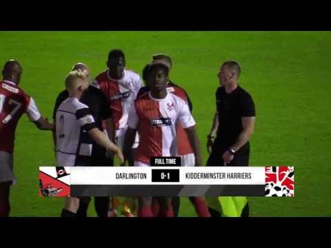 Darlington 0-1 Kidderminster Harriers - Vanarama National League North - 2016/17