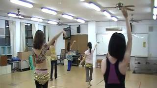 preview picture of video 'Belly Dance class Taipei 04'