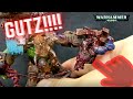 SPACE MARINE GUTS - Trying realistic gore effects for minipainting on a 3D-printed 40K Ork Warboss