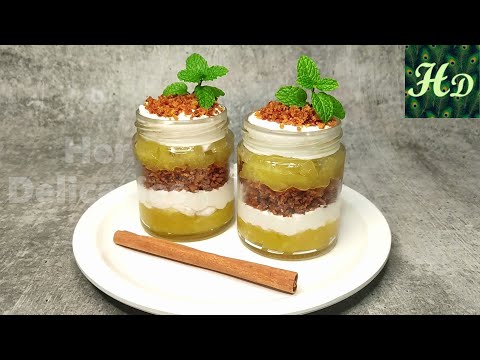 How to Make the Norwegian Dessert "Tilslørte Bondepiker" | Tilslørte Bondepiker