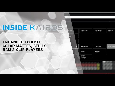 How to use an enhanced toolkit with KAIROS | Panasonic Broadcast & ProAV