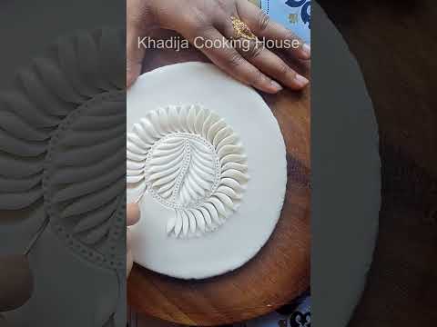 নকশী পিঠার ডিজাইন || Nokshi Pitha Design | Khadija Cooking House #shorts
