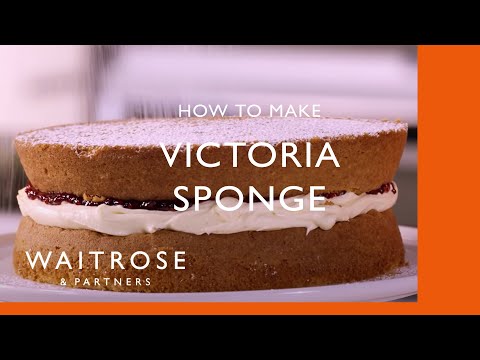 How To Make A Victoria Sponge | Cookery School | Waitrose