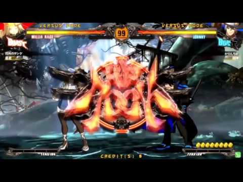 GGXrdR 4/23/16 Woshige (Millia) vs Karinchu (Johnny)