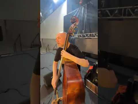 Probando sonido con Escalandrum en San Francisco (Córdoba)