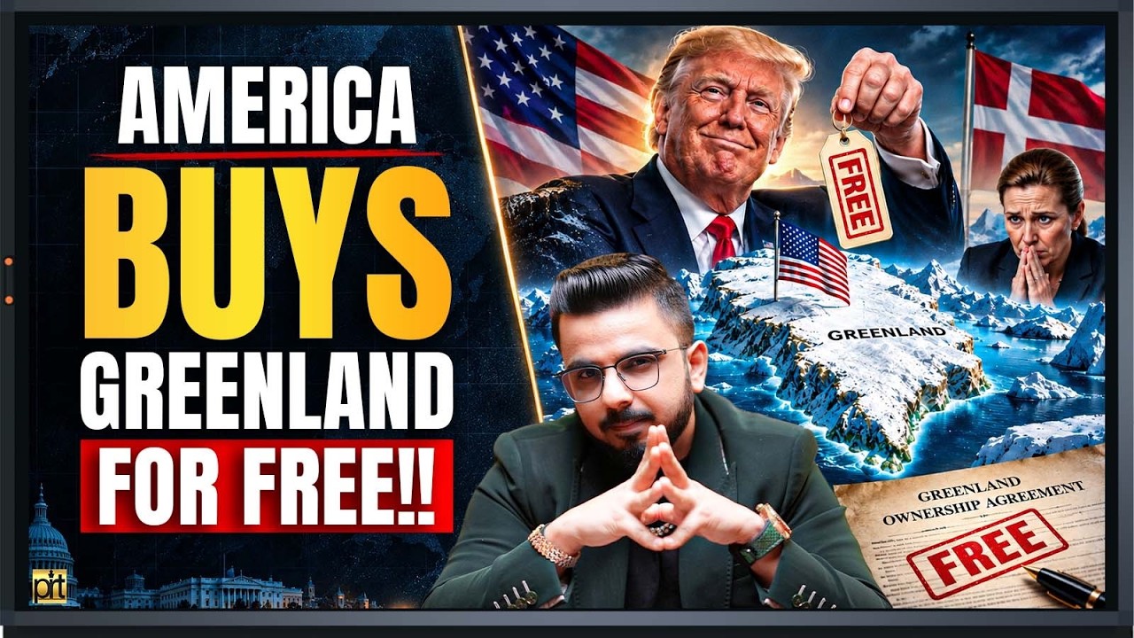 America Buys Greenland 🇬🇱 for FREE!! | झुक गया Denmark 🇩🇰