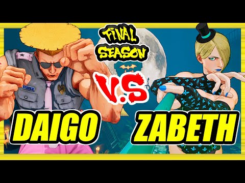 SFV CE 🔥 Daigo (Guile) vs Zabeth (Falke) 🔥 Ranked Set 🔥 Street Fighter 5