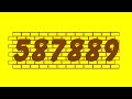 Colorful Numbers 1 To 1000000 10 Fonts