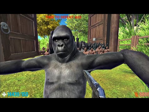 How long can I Survive in Zombie Siege. Animal Revolt Battle Simulator