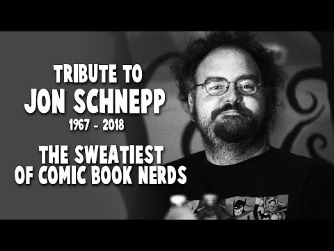 Tribute to Jon Schnepp -- The Sweatiest of Comic Book Nerds