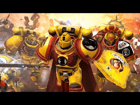 60 Imperial Fists vs 9000+ Orks! - Astartes Mod | Warhammer 40.000: Dawn of War 2: Retribution
