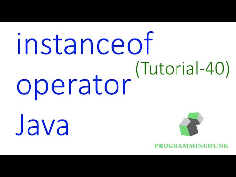 Instanceof Operator In Java Java Tutorial 40 Latest 2020