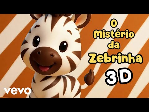 Animazoo - 🦓 O Mistério da Zebrinha (3D) 🦓 Música Educativa Infantil do Animazoo