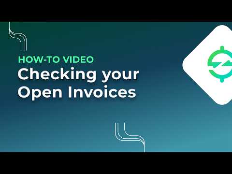 Check Open Invoices Demo