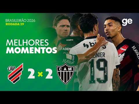Gols e melhores lances de Athletico Paranaense x Atlético Mineiro