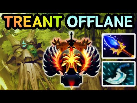 🔥 NEW PATCH 7.40 !!! TREANT PROTECTOR OFFLANE INSANE BUFF | DOTA 2 GAMEPLAY 🔥