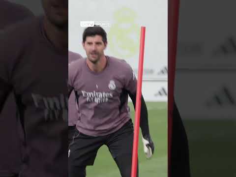 👀 Au cœur de l'entraînement des gardiens du #RealMadrid ! Images : Real Madrid CF