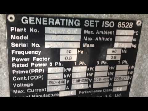 DPX Power: Cummins 4BT3 - 60 kVA Generator set | DPX-10872